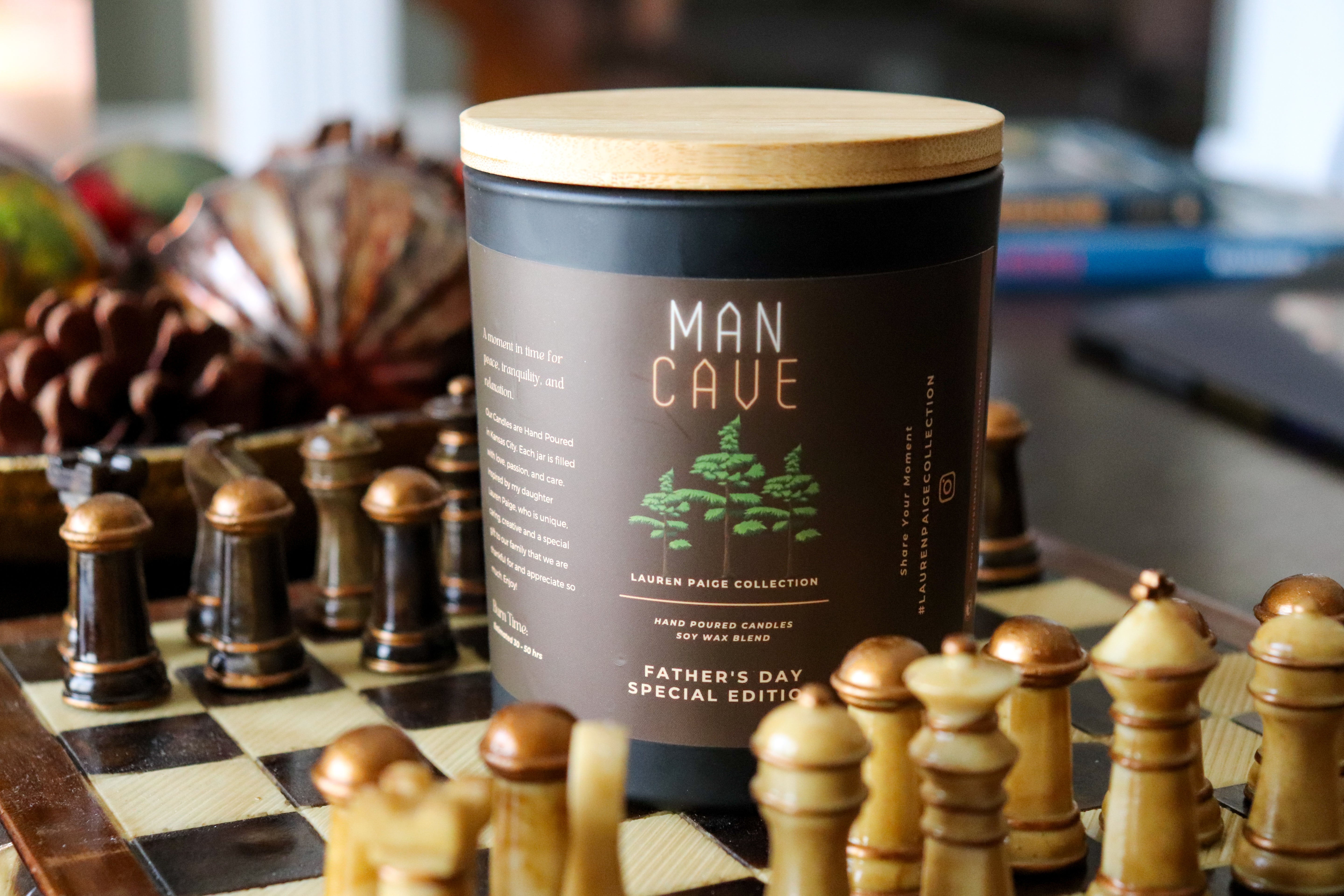 Man Cave | Father&#39;s Day Special Edition | Soy + Coconut Wax Blend