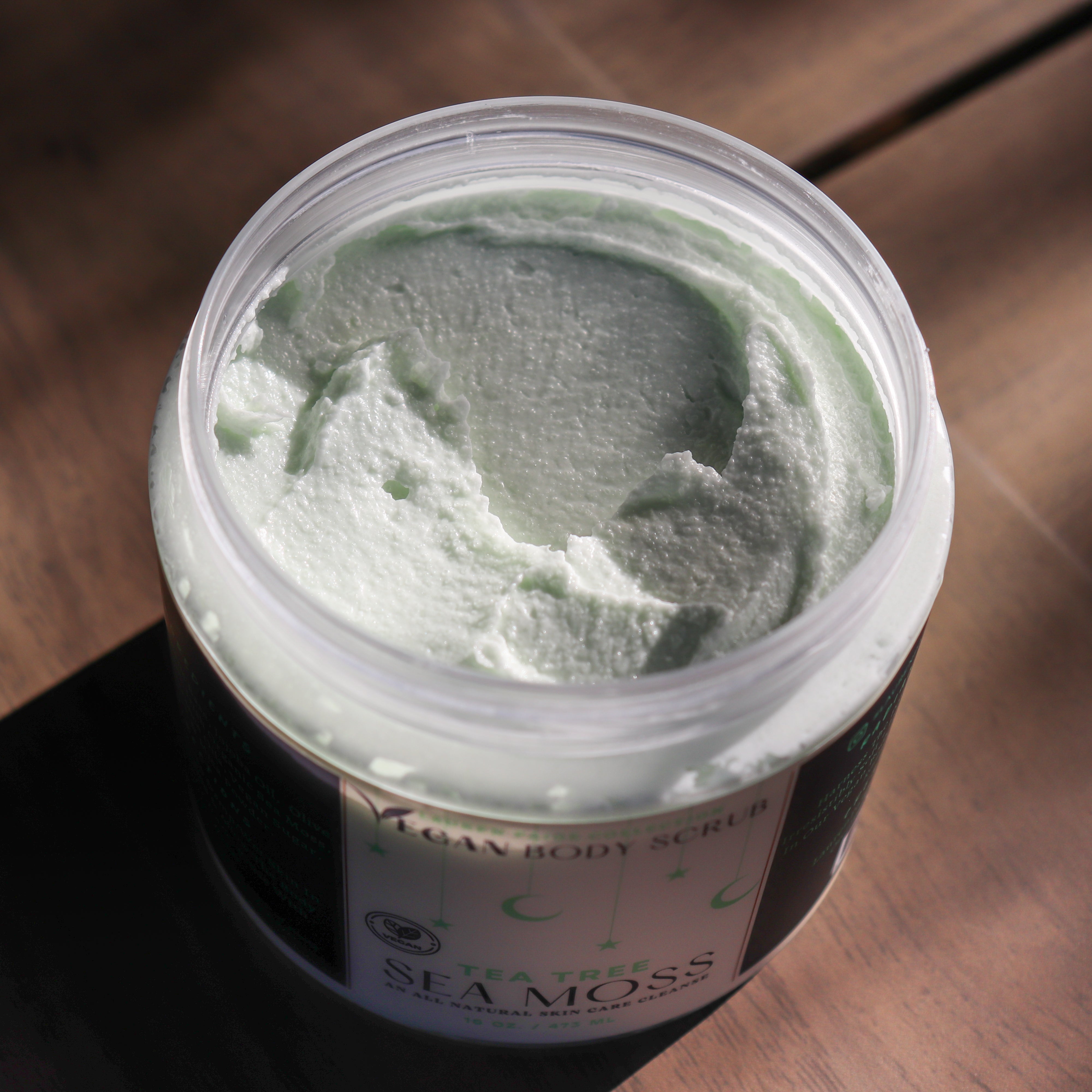 Vegan Body Scrub | Tea Tree + Sea Moss | All Natural – Lauren