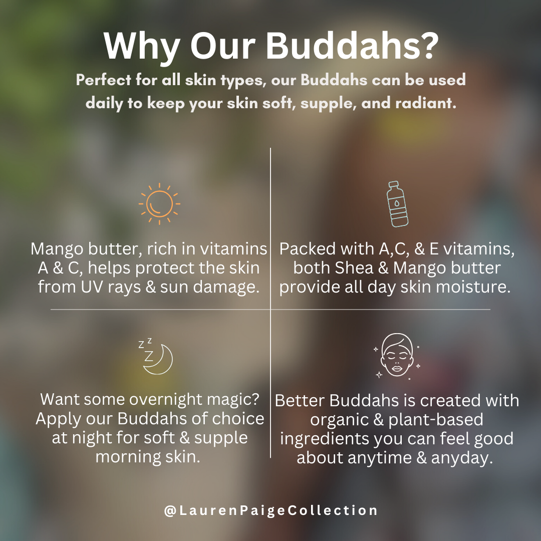 Better Buddahs | Tahitian Cinnamon | All Natural Whipped Body Butter