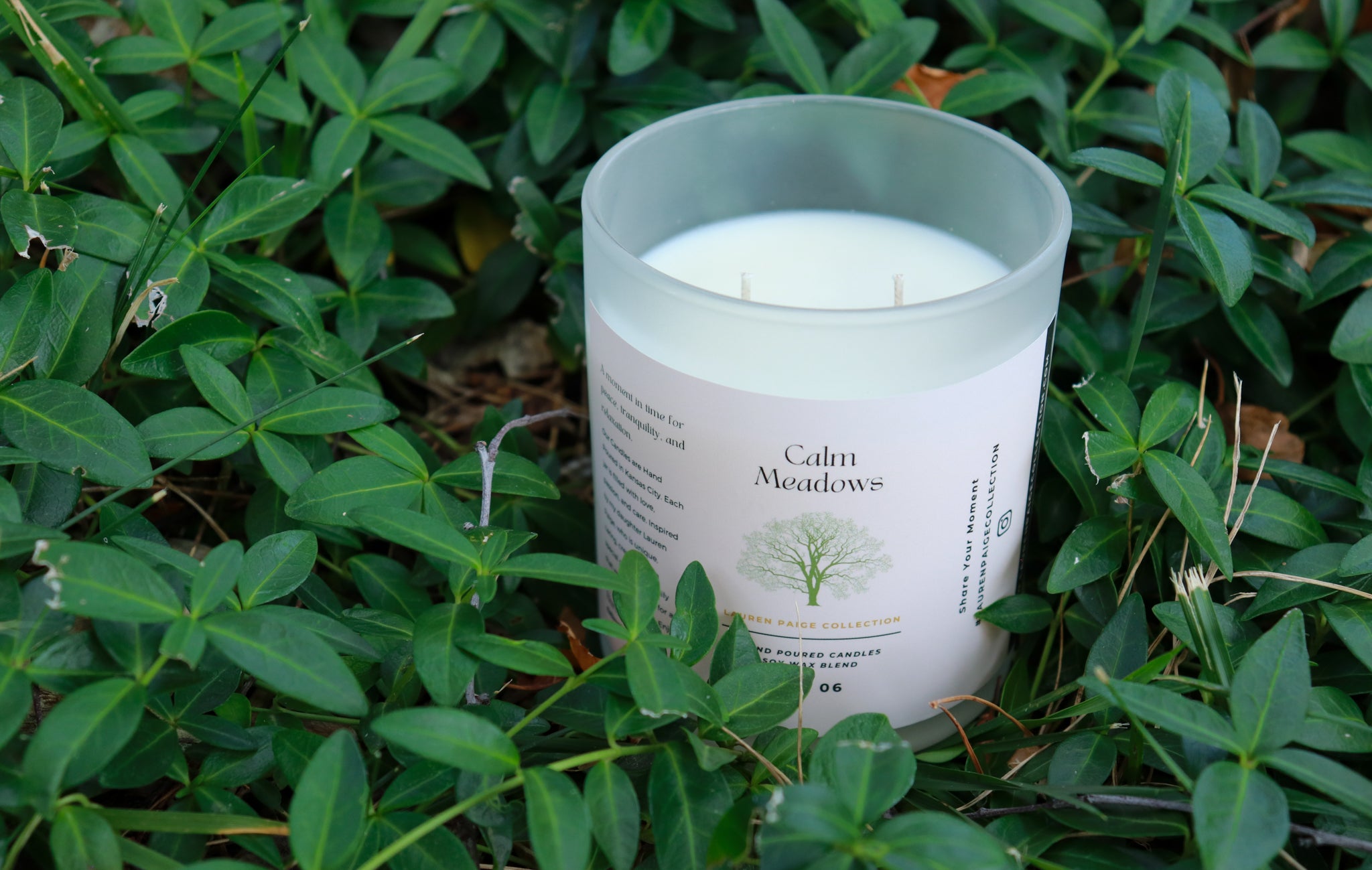 Calm Meadows | Year Round Staple | Soy + Coconut Wax Blend