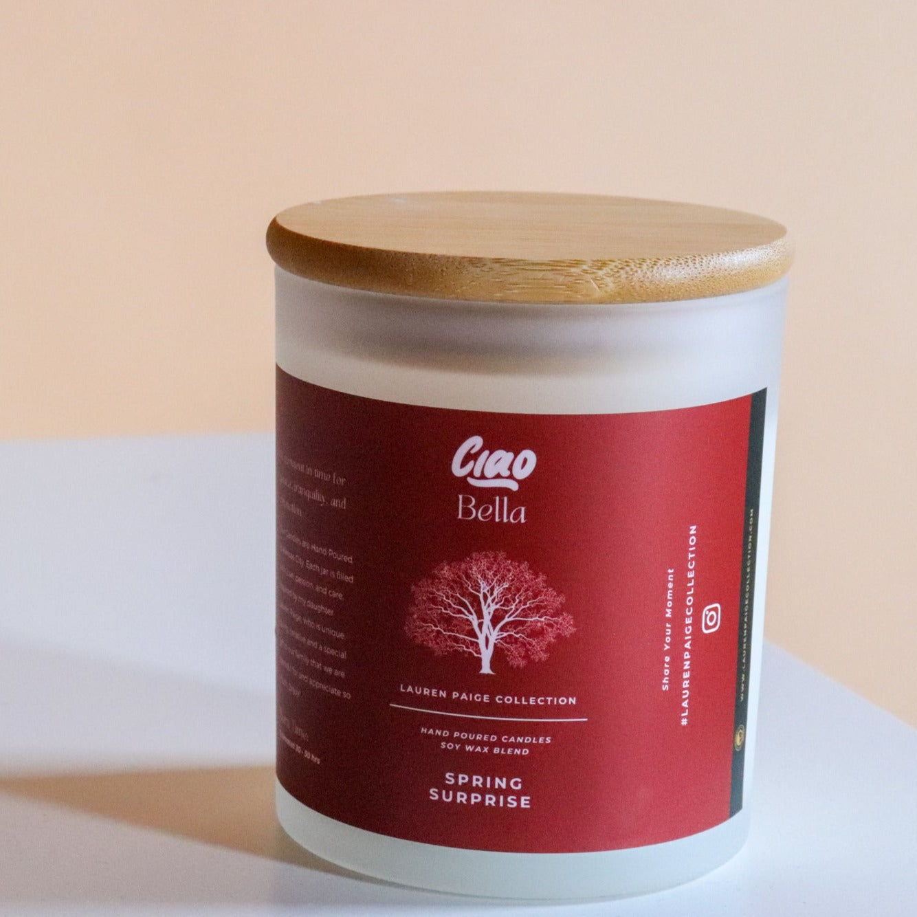 Ciao Bella | Spring Surprise Collection | Soy + Coconut Wax Blend