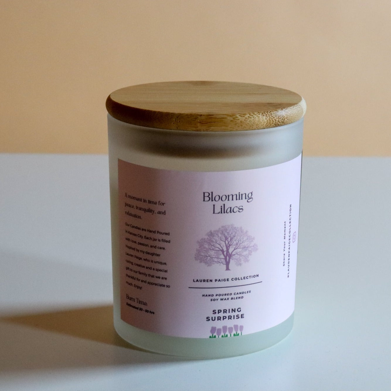 Blooming Lilacs | Spring Surprise Collection | Soy + Coconut Wax Blend