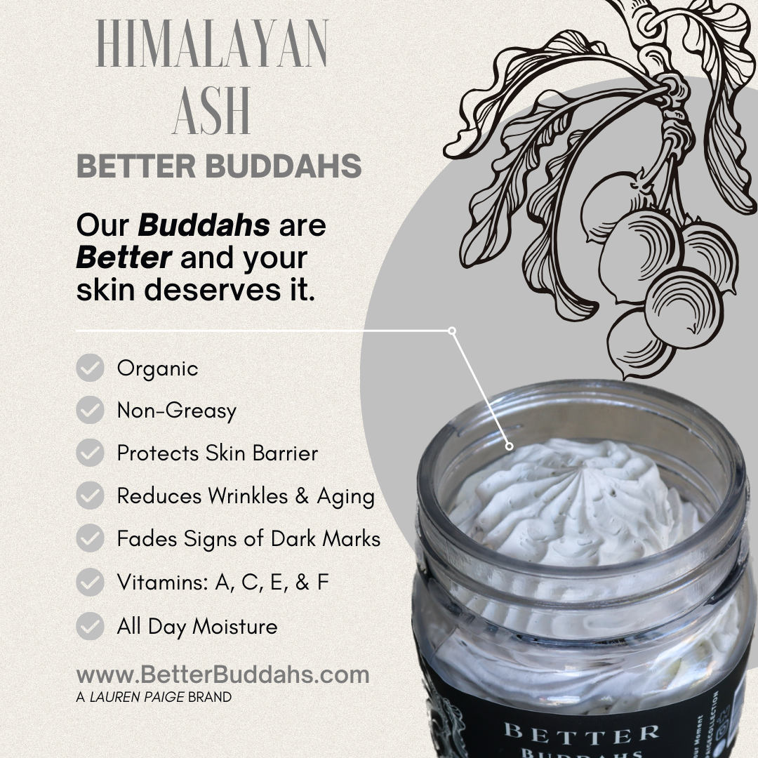 Better Buddahs | Himalayan Ash | All Natural Whipped Body Butter