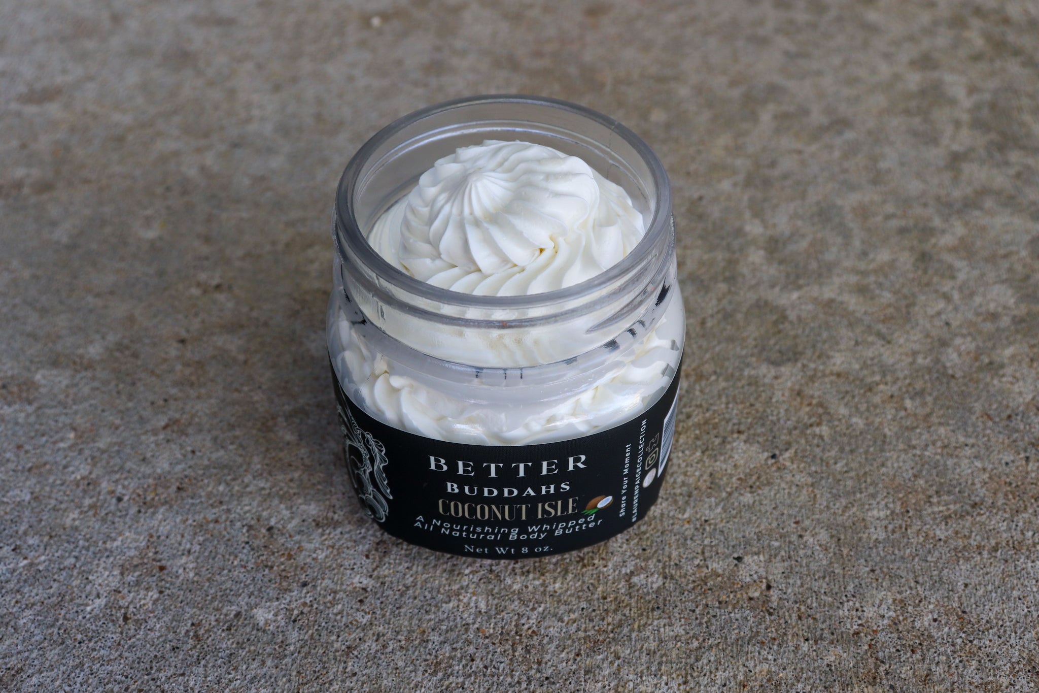 Better Buddahs | Coconut Isle | All Natural Whipped Body Butter