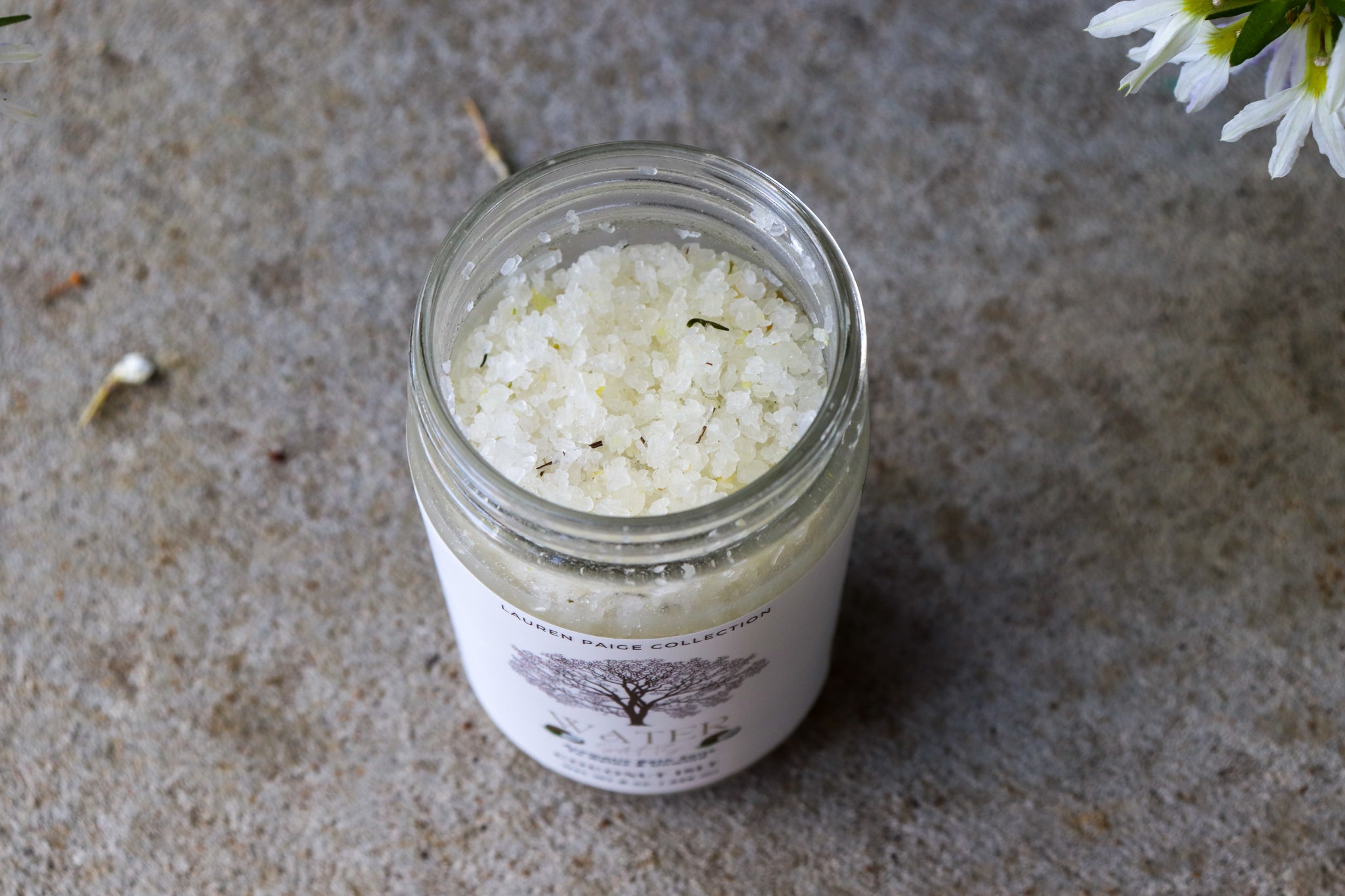 Water Salts | Coconut Isle | All Natural Aromatic Bath Salts