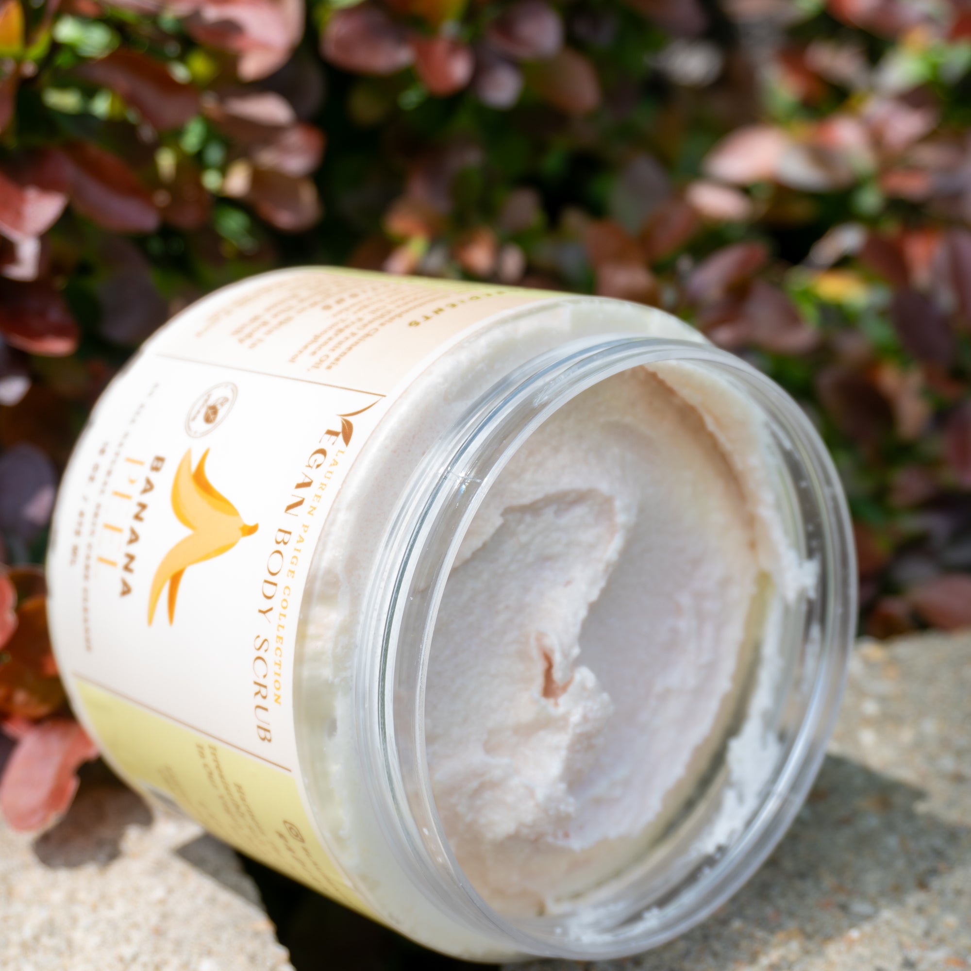 Vegan Body Scrub | Banana Peel | All Natural Body Cleansing Scrub