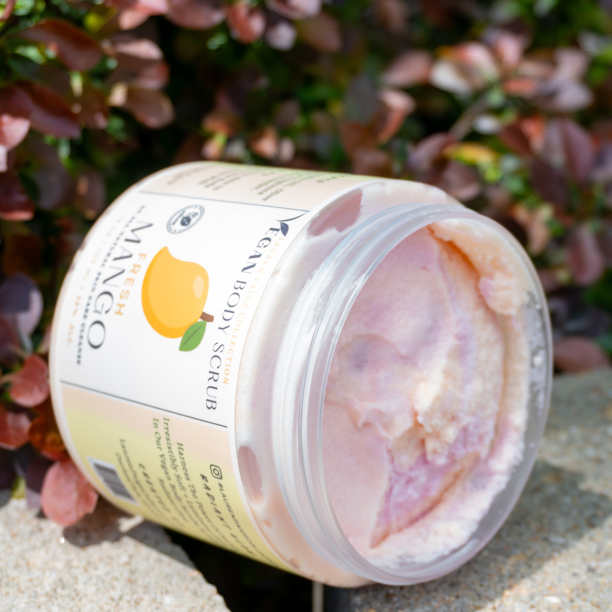 Vegan Body Scrub | Fresh Mango | All Natural Body Cleansing Scrub