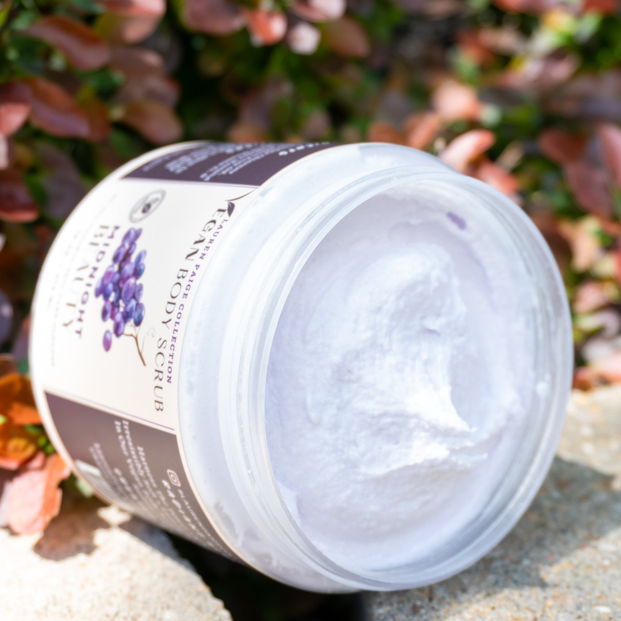 Vegan Body Scrub | Midnight Beauty | All Natural Body Cleansing Scrub