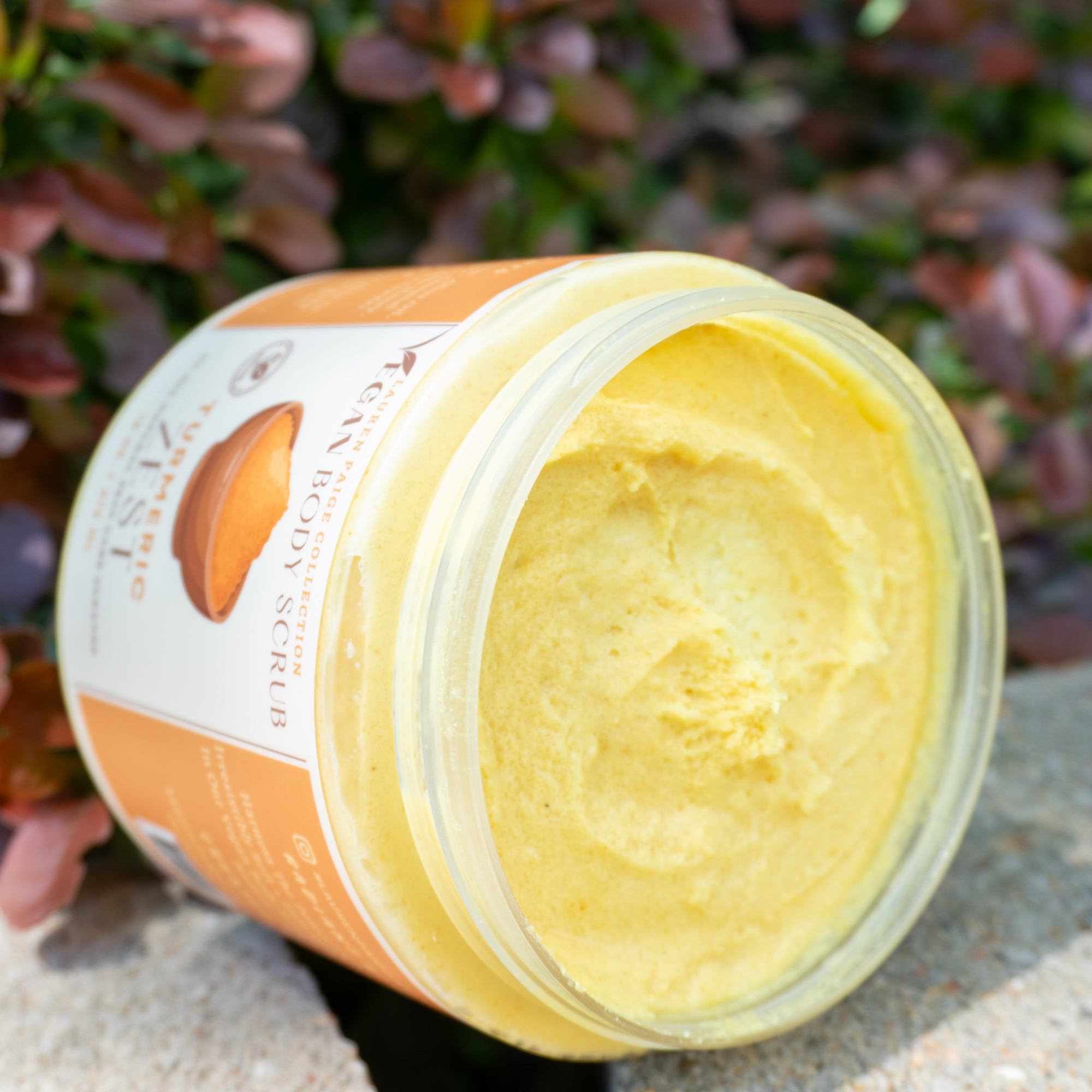 Vegan Body Scrub | Turmeric Zest | All Natural Body Cleansing Scrub