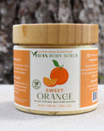 Vegan Body Scrub | Sweet Orange | All Natural Body Cleansing Scrub