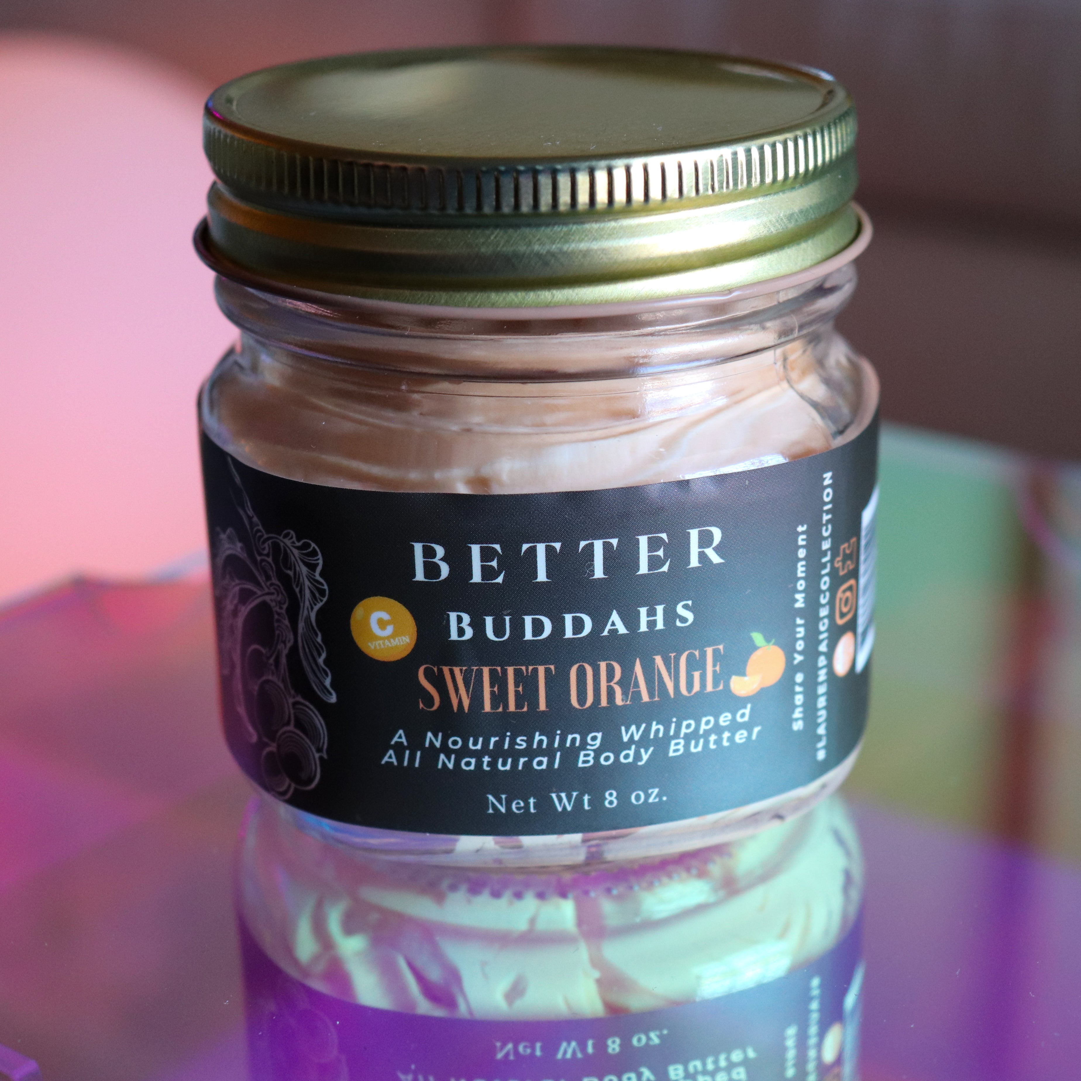 Better Buddahs | Sweet Orange | All Natural Whipped Body Butter
