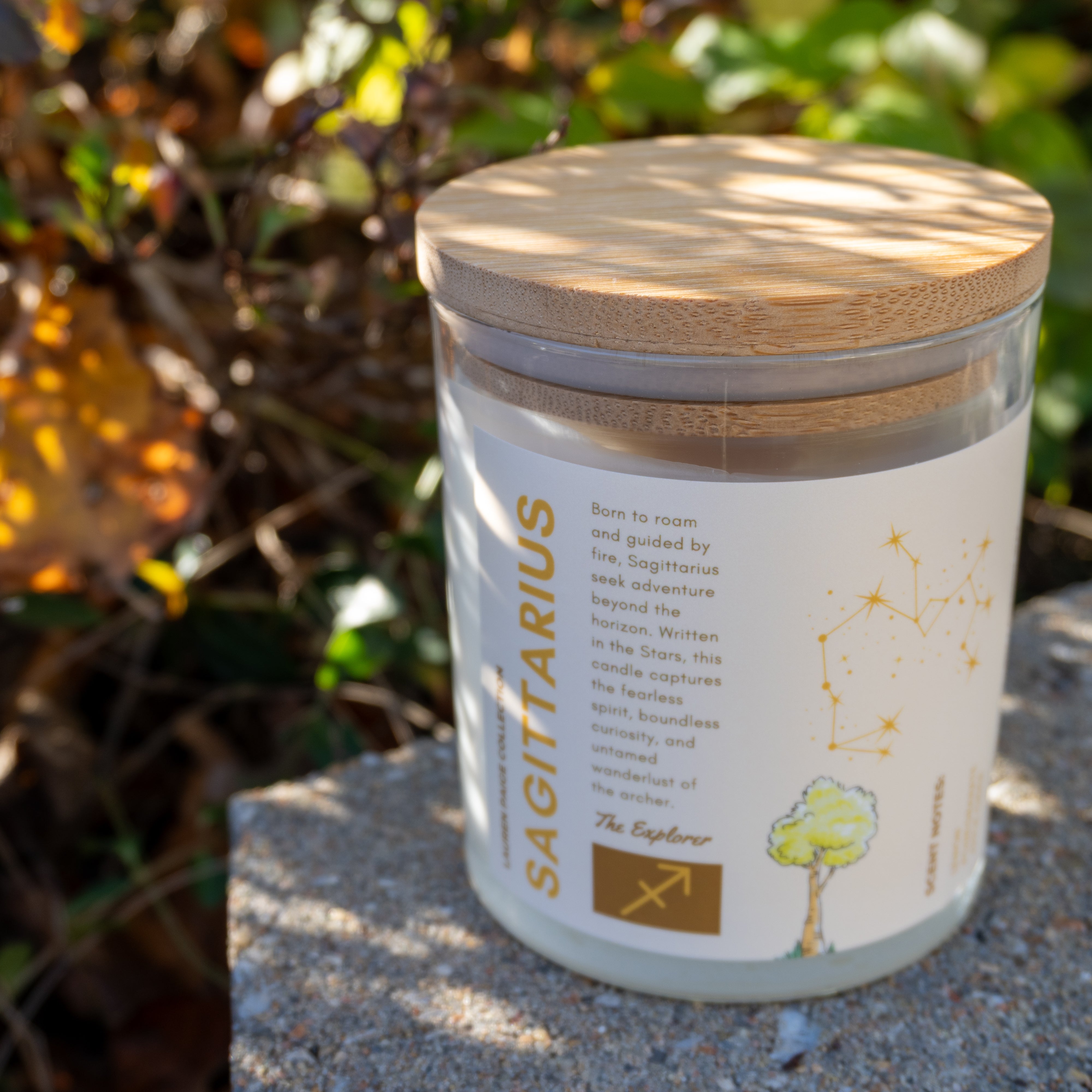 SAGITTARIUS The Explorer Candle | Lauren Paige Collection