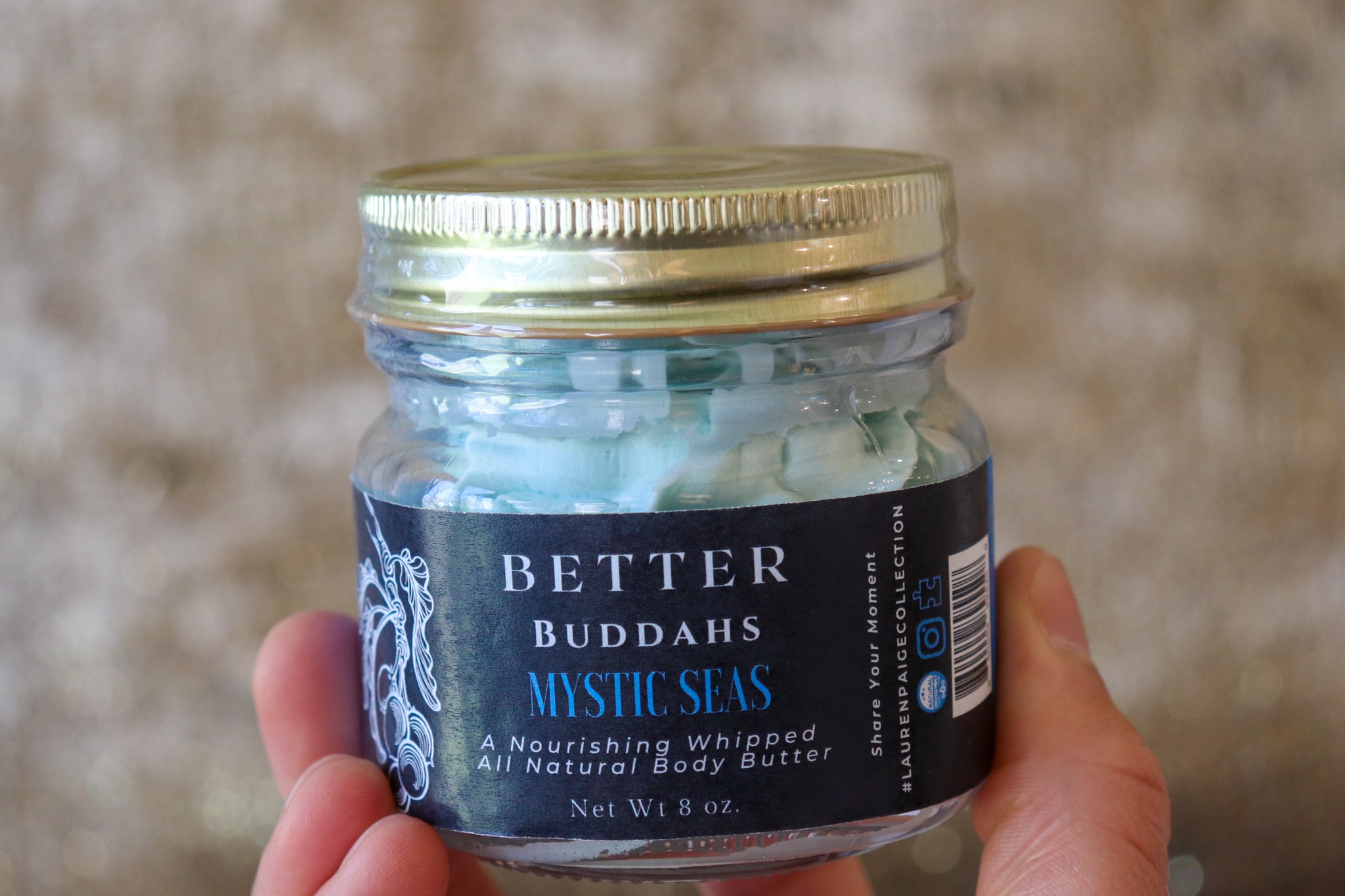 Better Buddahs | Mystic Seas | All Natural Whipped Body Butter